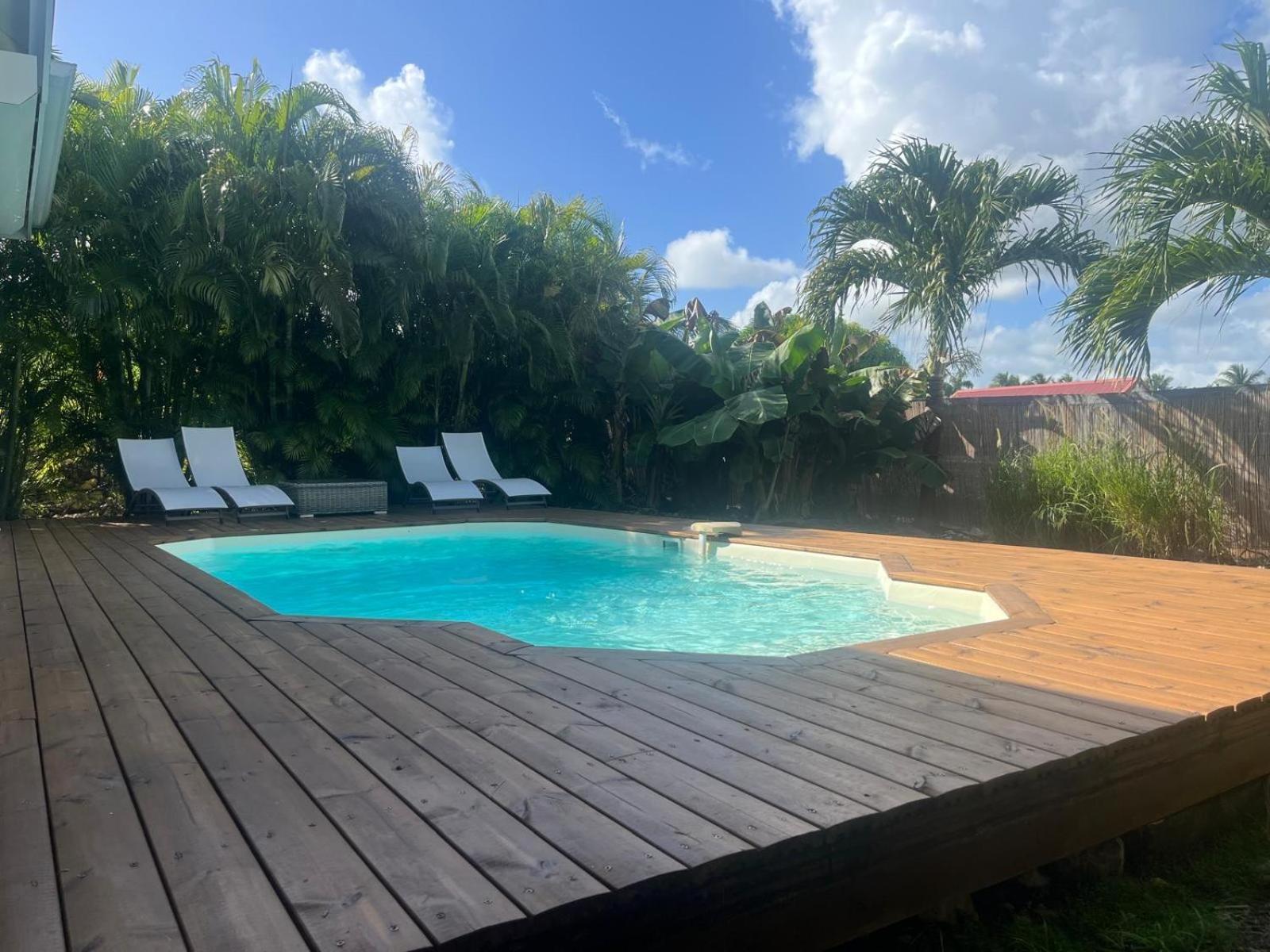 Villa Ana 5 Minutes A Pied Des Plages Sainte-Anne  Exteriér fotografie